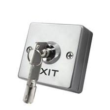 중국 NO/NC/COM EXIT 릴리스 버튼 키르트 버튼 버튼 푸시 버튼 스위치 DC12V-24V 백 박스가 있습니다. 제조업체