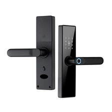 China Intelligent Digital Smart Door Lock Biométrico Printing Scanner Senha Senha Keyless Lock Smart para apartamento de hotel fabricante