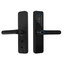 China Smart Hotel Room Bloqueio Segurança da impressão digital Digital Handle Electric Cartão de alumínio Tipo de senha armazenamento de dados fabricante