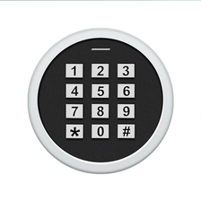 China ACM Mini Round Shape Digital Keypad Standalone Access Control System manufacturer