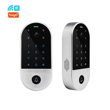 China Newest RFID Touch Keypad Video Camera Access Control Android and IOS Mobile Tuya APP 2.4G WiFi Door Video Intercom System manufacturer
