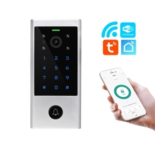 China Tuya App Remotely Control Video Door Phone for Multi Apartment Smart WiFi Video Intercom Access Control System manufacturer