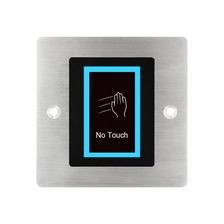China 86*86 mm Touchless Infrared Exit Button for No Touch Access Control System manufacturer