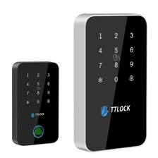 China TTLOCK APP MJ03F Fingerabdruck-Zugangskontroll-Türsystemöffner, Bluetooth, elektrische Tortastatur, 13,56 MHz, Passwort, wasserdicht Hersteller