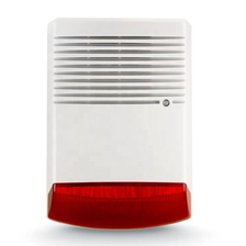 China Heißer Verkauf Lautsprecher Red Strobe Outdoor Sirene Wasserdichte Outdoor Feuer Strobe Sounder Sirene Mit Blinklicht Hersteller