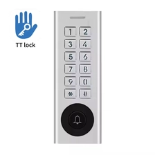 China Fabrikpreis K12-Ble Wasserdichtes TTlock Bluetooth/WIFI Digitale Metalltastatur Zugangskontrolle Proximity-Karte Standalone Smart Access Control Hersteller