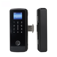 Cina Fornitore della fabbrica cinese Secure Bolt Design Smart Lock Office Fingerprint Code Card Sblocca la serratura dell'impronta digitale della porta in vetro produttore