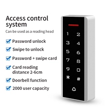 porcelana China Controlador de salida Wiegand con teclado de control de acceso RFID de 125 KHz Proveedores fabricante