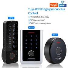 porcelana Fabricantes de teclados de control de acceso RFID con huella digital Tuya WiFi de China fabricante