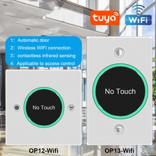 porcelana Goldbridge presenta el botón de salida sin contacto Tuya WiFi para sistemas de control de acceso inteligentes fabricante