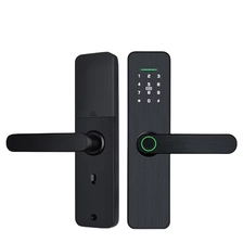 porcelana Fabricantes de cerraduras de puerta biométricas con huella digital WiFi TTLock Tuya de China fabricante