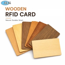Tsina Printing Access Control Proximity Card Bamboo Wood Business Cards RFID ISO14443A Smart NFC Wooden Hotel Key Card - COPY - osk5tt Manufacturer
