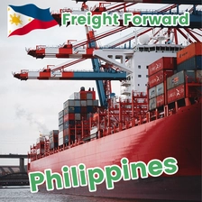 China Shipping agent China logistics to Philippines door to door sea freight Freight Forwarder