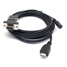 中国 HDMI 转 RS232 DB9 串行 9 针适配器电缆，带 DC5525 连接器 制造商