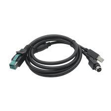 中国 Y 型分离器 12V PoweredUSB 延长线转 USB B 公头带 3 针 Din 连接器 制造商