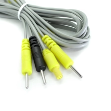 porcelana BMW conector de aviación de 4 pines a 3 cables médicos de electrodo de 2,0 mm fabricante