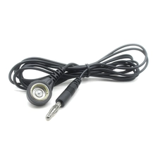China Universal Adapter Wire 4.0mm Banana male plug to 10.0mm female Snap ECG Electrodes TENS unit Lead wires for electrical testing manufacturer
