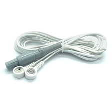China lemo redel connectors 6pin to magnetic snap electrode lead wire 6p plastic push-pull self locking plug medical cable manufacturer