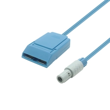 China China Factory Customized Lemo 2P To ECG Clip Electrode Lead Wire USB Medical Cable for EMS Machine manufacturer