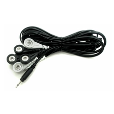 China Mono Jack 2.5mm Audio Plug To 8 Lead ECG Snap Electrode Lead Wire USB Medical Cable for EMS ECG manufacturer