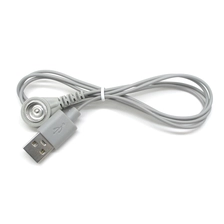 China High-Speed and Stable USB A Male to 10.0MM Female Snaps ECG Cable for Medical Heart Monitoring manufacturer
