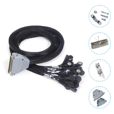 porcelana Conjunto de cable de adquisición de señal médica EEG con electrodo a presión hembra DB37 macho a hembra de 34 × 4,0 mm personalizado | Fabricante de cables Dongguan fabricante
