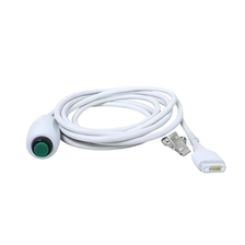 porcelana Cable de botón verde de llamada de enfermera personalizado con conector pin Pogo de 5 pines para equipos médicos hospitalarios | Fabricante de Dongguan certificado ISO13485 fabricante