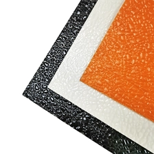 ประเทศจีน 2mm 3mm 4x8 Sizes Pebble Embossed Smooth Decoration Wall Covering FRP สีขาว ผู้ผลิต