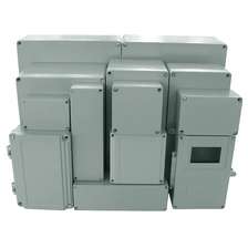 China Custom Die Cast Aluminum Box Metal Industrial Housing Ip65 Waterproof Temperature and Humidity Control Instrument Electrical Die-Casting Aluminum Enclsoures manufacturer