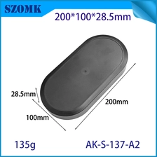 Китай 200*100*28,5 мм AK-S-137 дугообразная пластиковая оболочка каркасной коробки с электронным корпусом универсальный продукт оболочка продукта производителя
