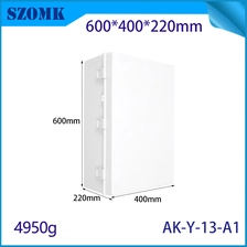 China AK-Y-13A1 Hinged Cable Wire Connecter Housing Explosion Proof Junction Box Push Button Enclosure 600x400x220mm manufacturer
