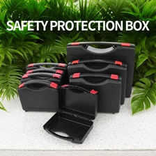 China Ak-MG Plastic Injection PP Instrument Equipment Protective Foam Hard Small Plastic Carry Case Storage Box Shockproof Rugged Tool Case Box manufacturer