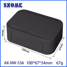 Chine ABS Electronique Enclos de moulure d'injection de coquille en plastique Service IoT Plastique Produits AK-NW-53A 100x67X 34 mm fabricant