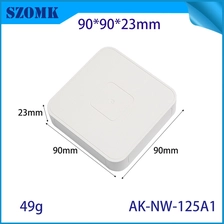 China AK-NW-125 Custom Printed Iot Enclosure Box Sensor Module Box Gateway Network Iot Housing 90*90*23mm manufacturer