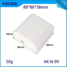 China 88*86*38mm AK-N-99 Smart Wireless Temperature Humidity Project Box Electronic Outdoor Electrical Enclosure Junction box for  Network Switch Enclosure manufacturer