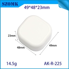 中国 49*48*23 ミリメートル AK-R-225 Abs PC 難燃性 Wifi Tuya コントロールスイッチ修飾子シェルプラスチック Pcb ジャンクションボックスエンクロージャ メーカー