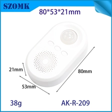 Chine 80*53*21mm AK-R-209 80*53*21mm boîtier de commutateur Abs couloir ascenseur corps humain type-c maison intelligente Radar infrarouge Induction boîtier d'alarme en plastique pour porte fabricant