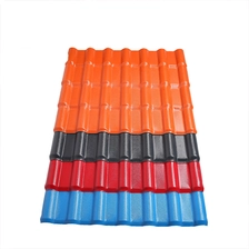 China prime quality insulation heatproof duratile asa synthetic resin plastic pvc prices color wholesale corrugated roof tile manufacturer