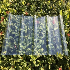 Çin Çatı üreticisi toptan için FRP yarı saydam şeffaf oluklu plastik levha üretici firma