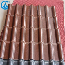 Chine ASA PVC Plastic Corruot Tile Fiches de toiture Chine Fournisseur fabricant