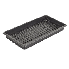 porcelana Microgreens de interior de fuerza extra que crecen PS Bandejas de enchufe de plástico negro Base 1020 Bandejas de semillas fabricante