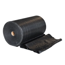 porcelana Estera negra opaca de la mala hierba de la cubierta de tierra de la cama plástica del jardín del HDPE de Eco grande para el invernadero fabricante