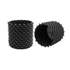 ประเทศจีน ราคาถูกกำหนดเองขนาดเส้นผ่านศูนย์กลางสีดำ PVC พลาสติกพืชต้นไม้ Air Root Pruning Pots สำหรับขาย ผู้ผลิต