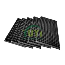 China 50 72 104 105 128 200 Cell Rigid Plastic Nursery Seeder Flower Plant Seed Seedling Growing Plug Tray manufacturer