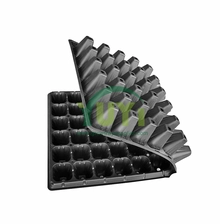 China 50 72 98 105 128 200 Holes Cell Vegetable Tree Flower Plant Growing System Hydroponics Cloning Tray manufacturer