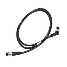 China M12 8-poliger Buchsenstecker, abgewinkeltes, abgeschirmtes reines Kabel Hersteller