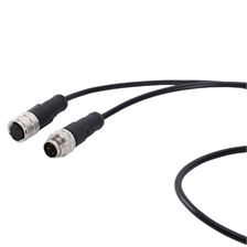porcelana Cable conector de sobremoldeo M16 de 3 pines macho a hembra fabricante