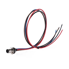 Chine Connecteur de montage sur panneau mâle codé T M12 fabricant