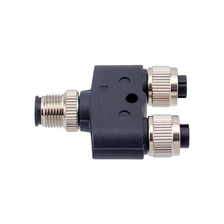 China M12 4-poliger Stecker auf Dual-Buchse Hersteller