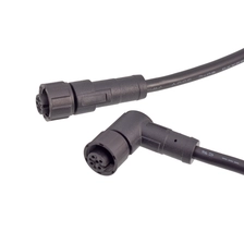 Cina M12 4 5 Contatti Connettore femmina diritto o ad angolo produttore